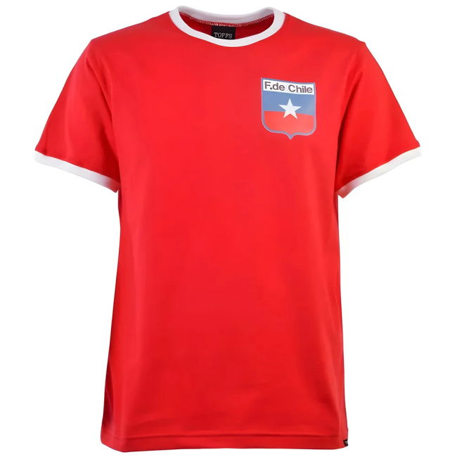 Jersey Chile 12Th Man - Red/White Ringer Cup Athletic Match