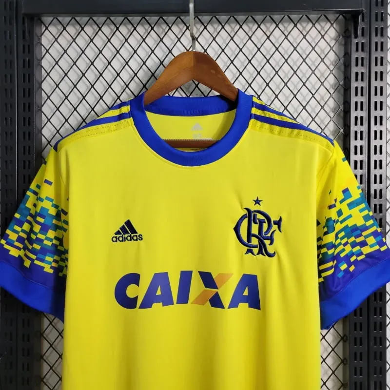 Cheap 2017-2018 Flamengo Second retro kit