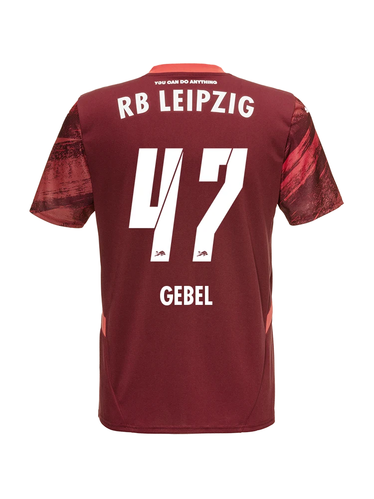 RB Leipzig's 24-25 Away GEBEL 47 Football Jersey