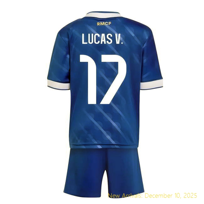 2025-2026 Real Madrid RM Elite Third Youth Kit (Lucas V. 17)