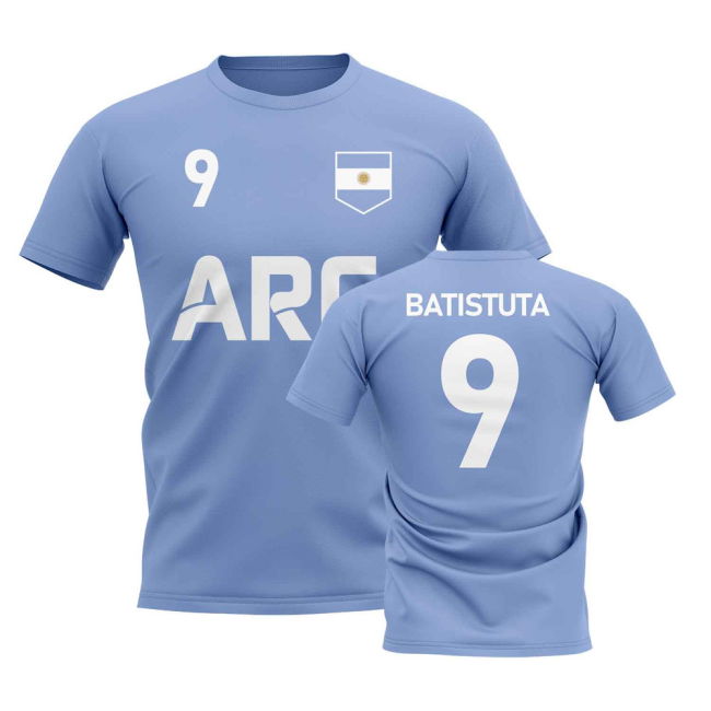 Championship Top-Tier Gabriel Batistuta Country Code Hero T-Shirt