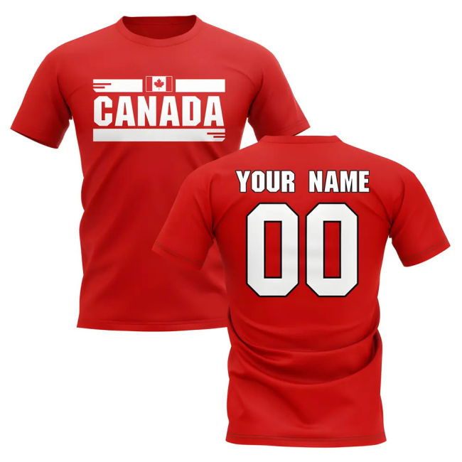 Adult Canada Jersey Personalised