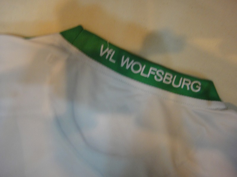13-14 Wolfsburg Home White Soccer Jersey Shirt - Official Replica 2746