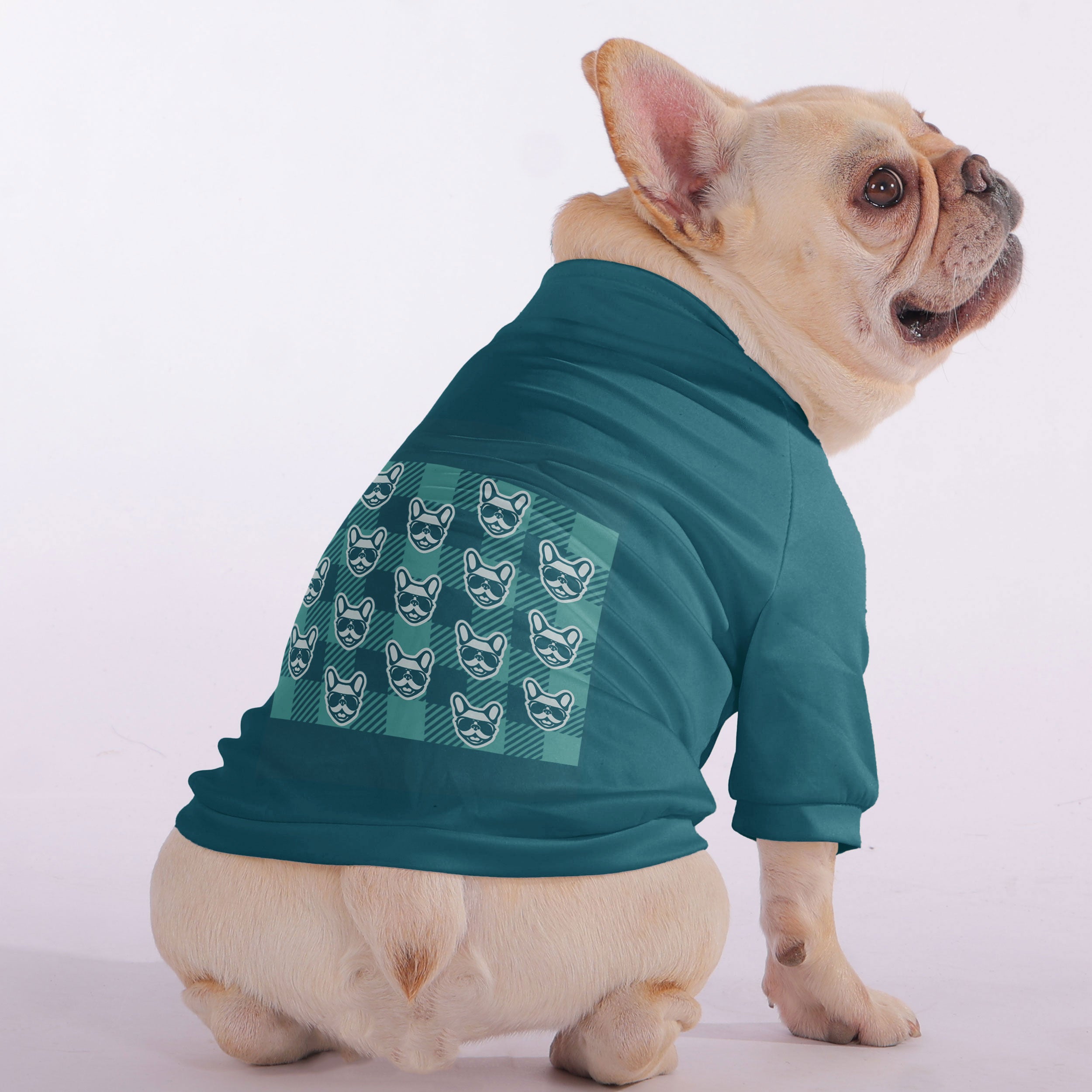 Premium Nipsey - Snuggly Zip-up Sweatshirt For French Bulldogs for Ca...