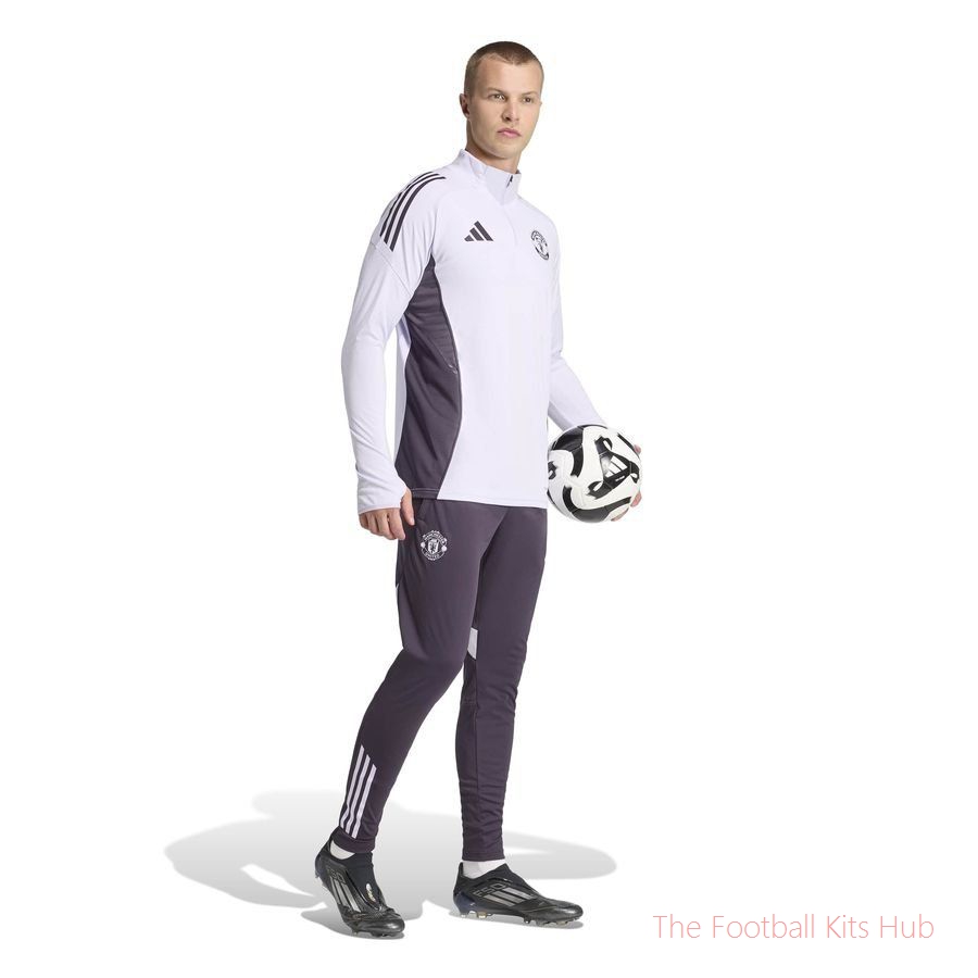 Manchester United Training Shirt Tiro 25 - Purple Tint/Aurora Black