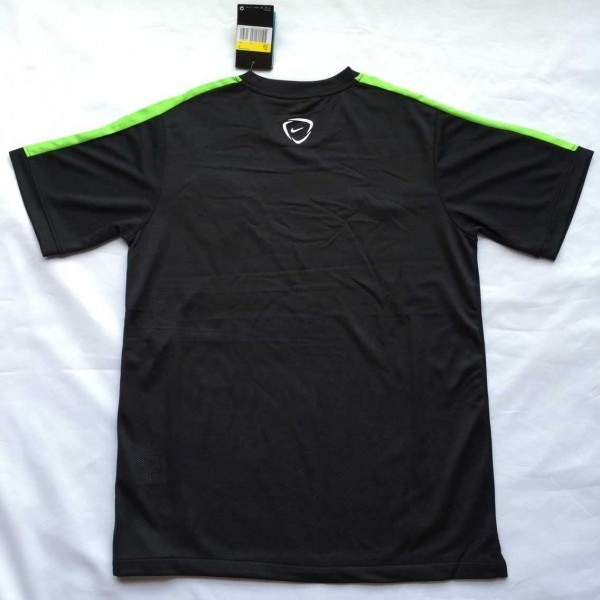 Brazil 2015-16 Black-Grey Training Shirt - Official Replica 13005