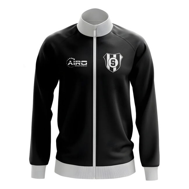 Athletic Santos Concept Football Track Jacket (Black) Match