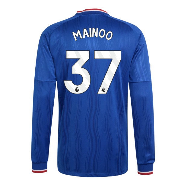 [WSG] 2026 2027 Man Utd Long Sleeve Shirt Away Authentic Uniform (Mainoo 37)