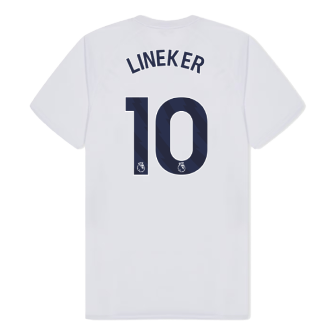 Tottenham Hotspur Poly T-Shirt (White) (Lineker 10) Fan Edition