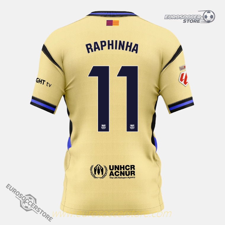 Barcelona Away X Kobe Bryant RAPHINHA 11 Jersey 25-26 (Player Version)