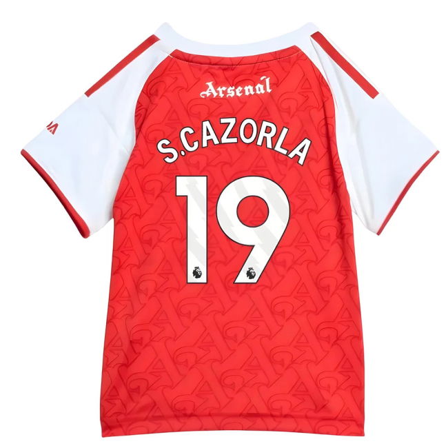 Arsenal Official Home Football Shirt 2025-20 Season Cazorla 19 L M S