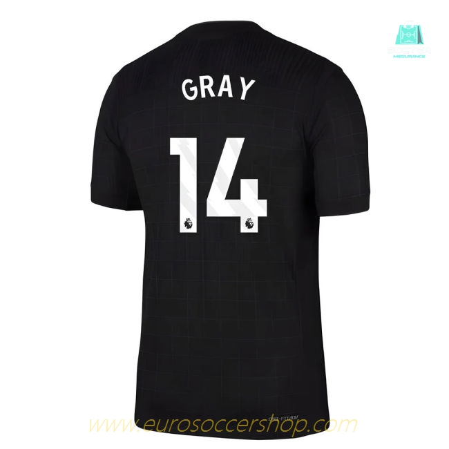 2025-2026 Tottenham Authentic Away Shirt (Gray 14)