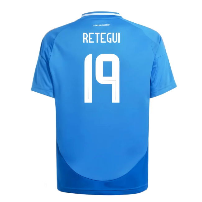 Kids Italy First Team Top Tier Home Pro Level Shirt (RETEGUI 19)