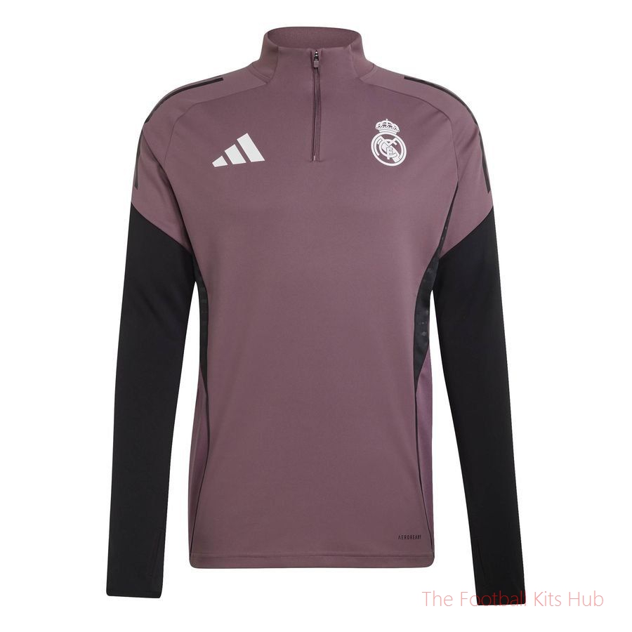 Real Madrid Training Shirt Tiro 25 - Purple/Black