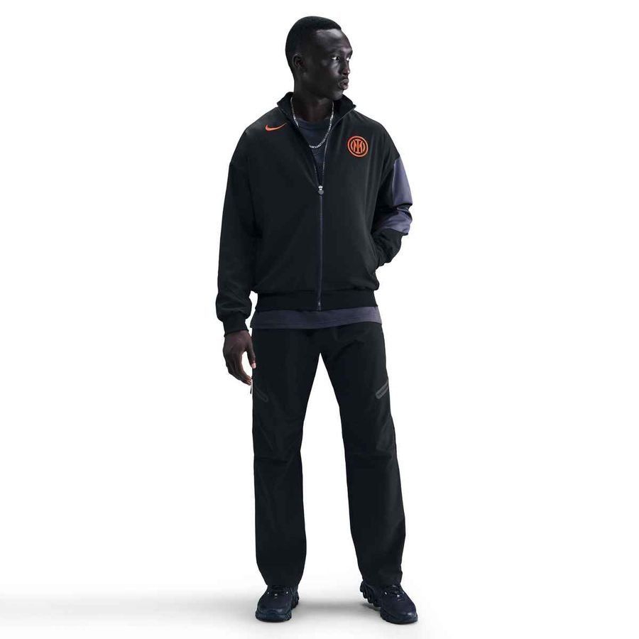 [EFKS] Inter Jacket Dri FIT Strike Anthem Black/Thunder Blue/Safety Training Orange