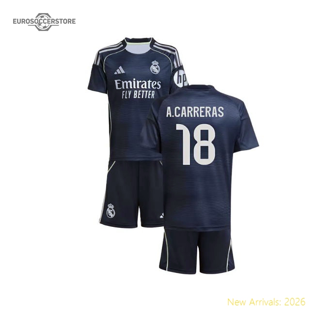 Real Madrid La Liga A.carreras Away Premium Jersey Puma Drycell