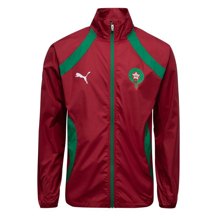 [VFJ] 2025 Morocco Jacket Pre Match Woven Anthem Africa Cup Nations Intense