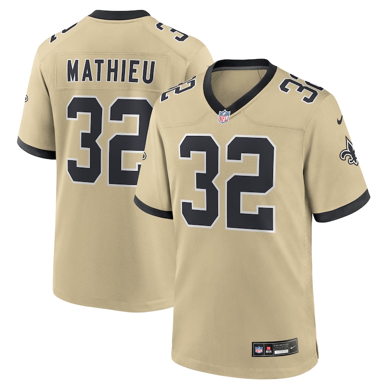 None Tyrann Mathieu New Orleans Saints Historic Franchise Game-Day ...