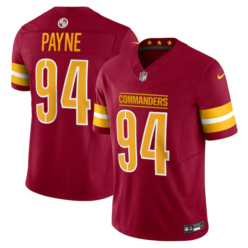 None Daron Payne Washington Commanders Great Value Replica Jersey