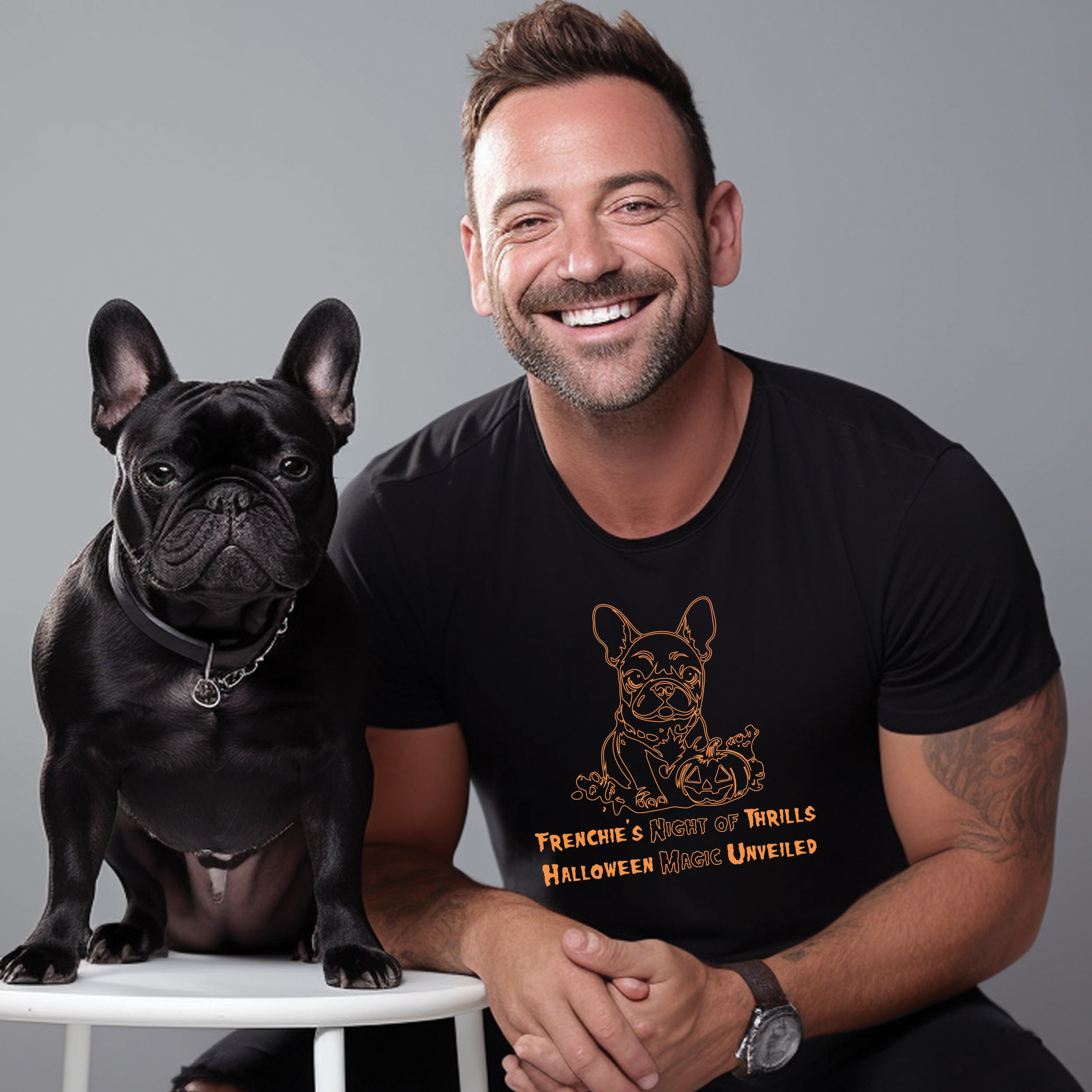 French Bulldog French Bulldog Halloween Night Unisex T Shirt Durable Dog Item