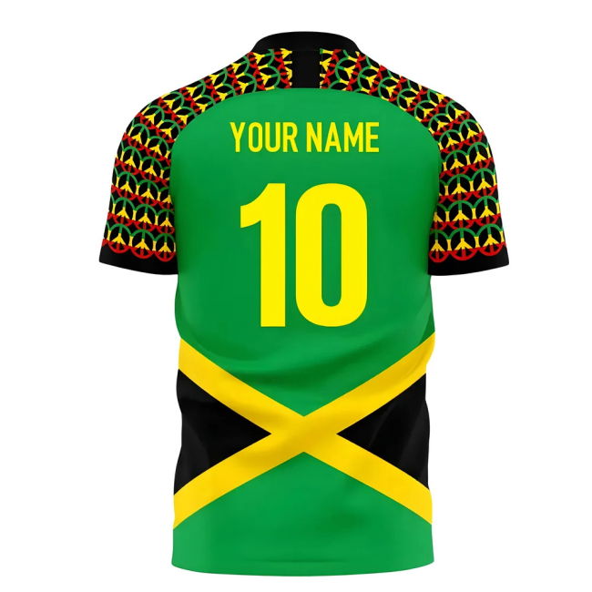 Aero-Dynamic Fan-Favorite Jamaica Marley Concept Football Shirt