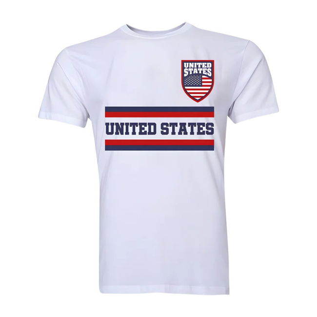 World-Class United States Core Football Country T-Shirt (White)