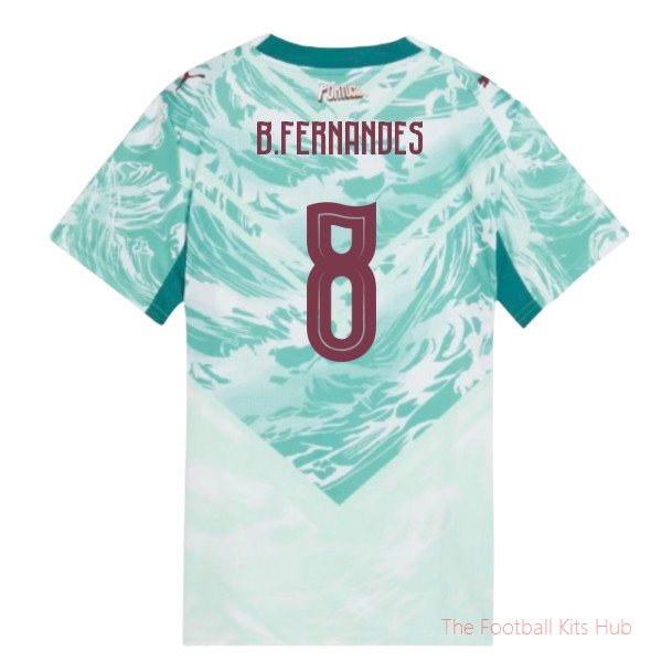2026-2027 Portugal Away Shirt (Womens) (B.Fernandes 8)