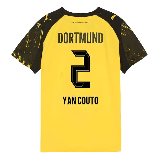 Premium 2025-2026 Borussia Dortmund Home With Limited Edition Design