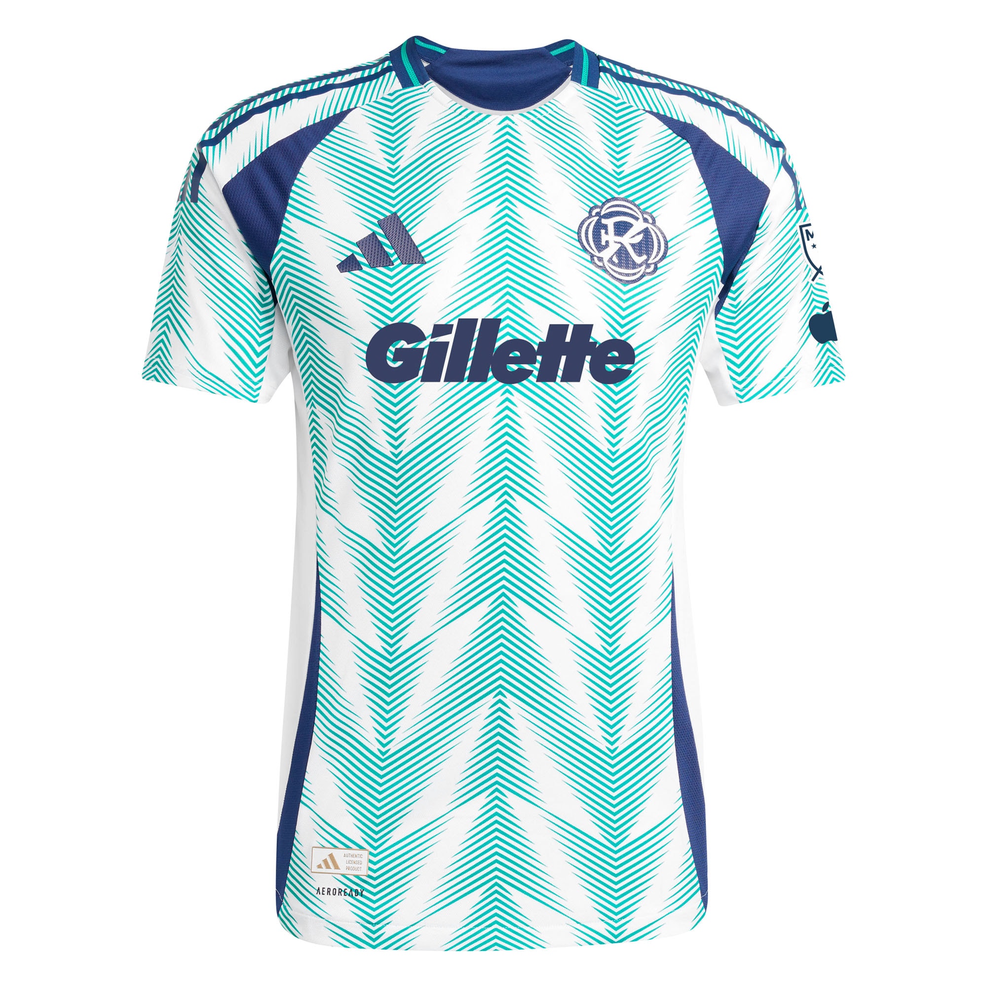 [SJH] New England Revolution 2025 Eastern White Pine x Flag of New England Authentic Jersey - White
