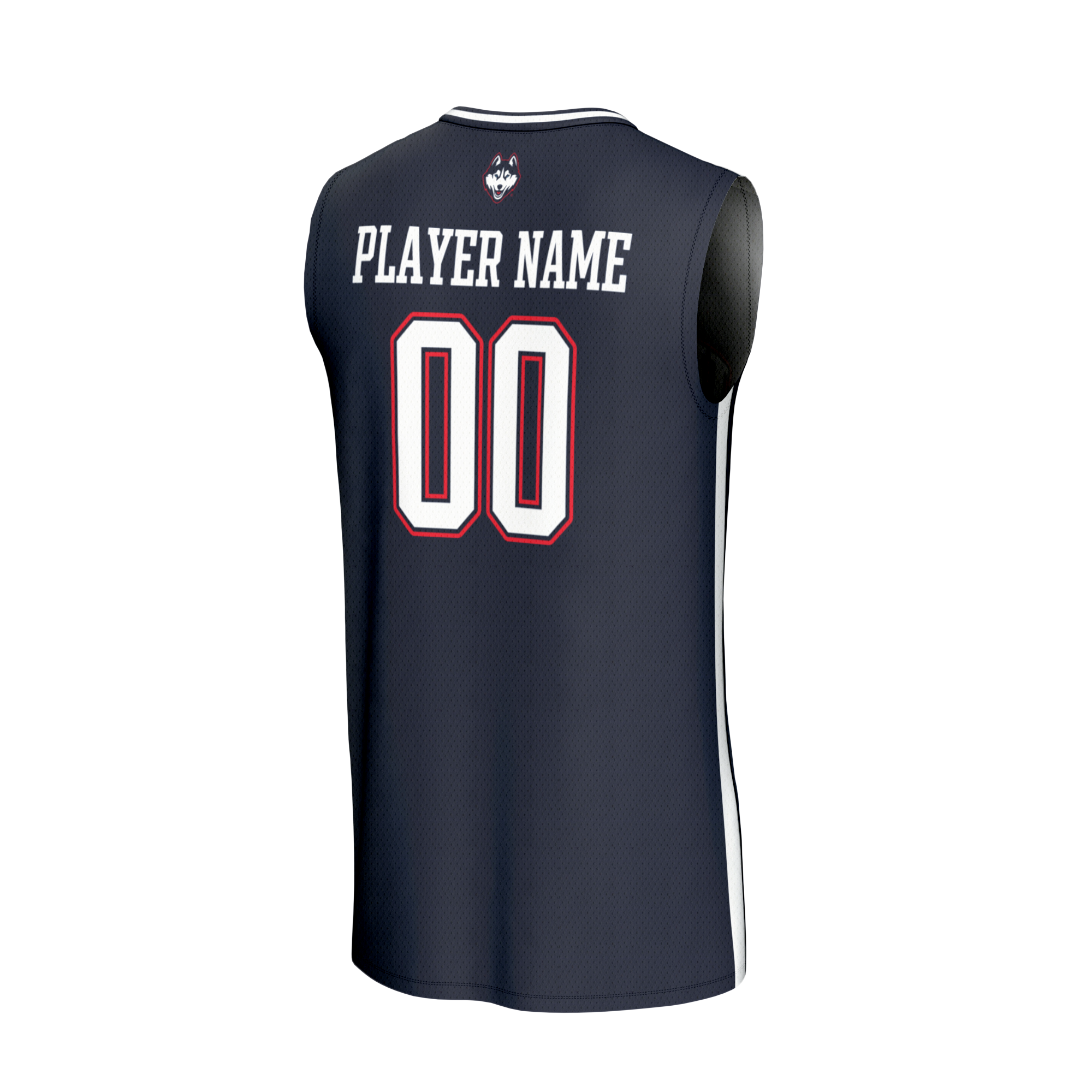 [NJP] UConn Huskies GameDay Greats Youth Lightweight Collegiate Men's Basketball NIL Pick-A-Player Fashion Jersey - Navy