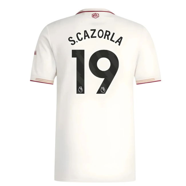 Cost-Effective 2025-2026 ARS Third Soccer Jersey S.Cazorla 19 Adu#413