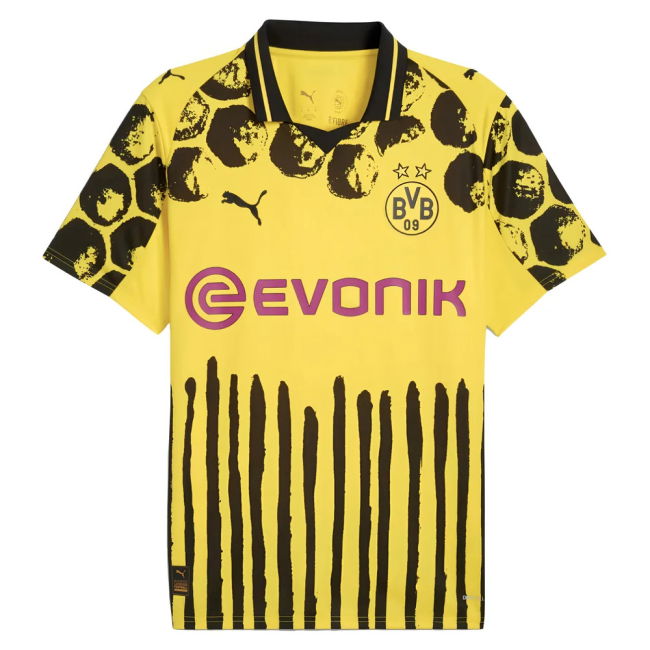 2025-2026 Borussia Dortmund Home Replica Shirt (Svensson 24)