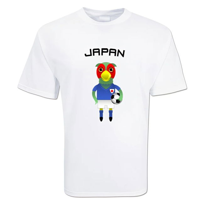 Premium-Quality Japan Mascot Soccer T-Shirt World-Class