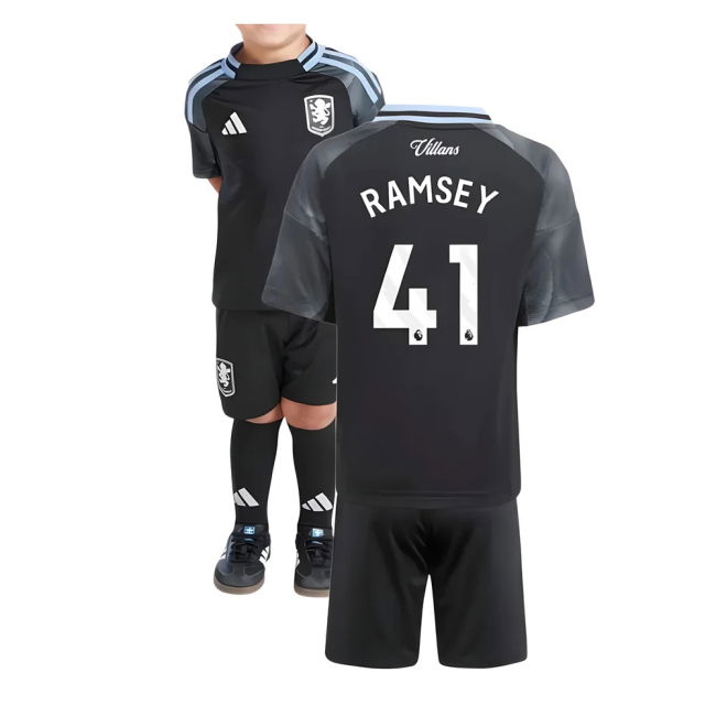 Stretchable 2025-2026 Aston Villa Away Classic Jersey Comfortable#112