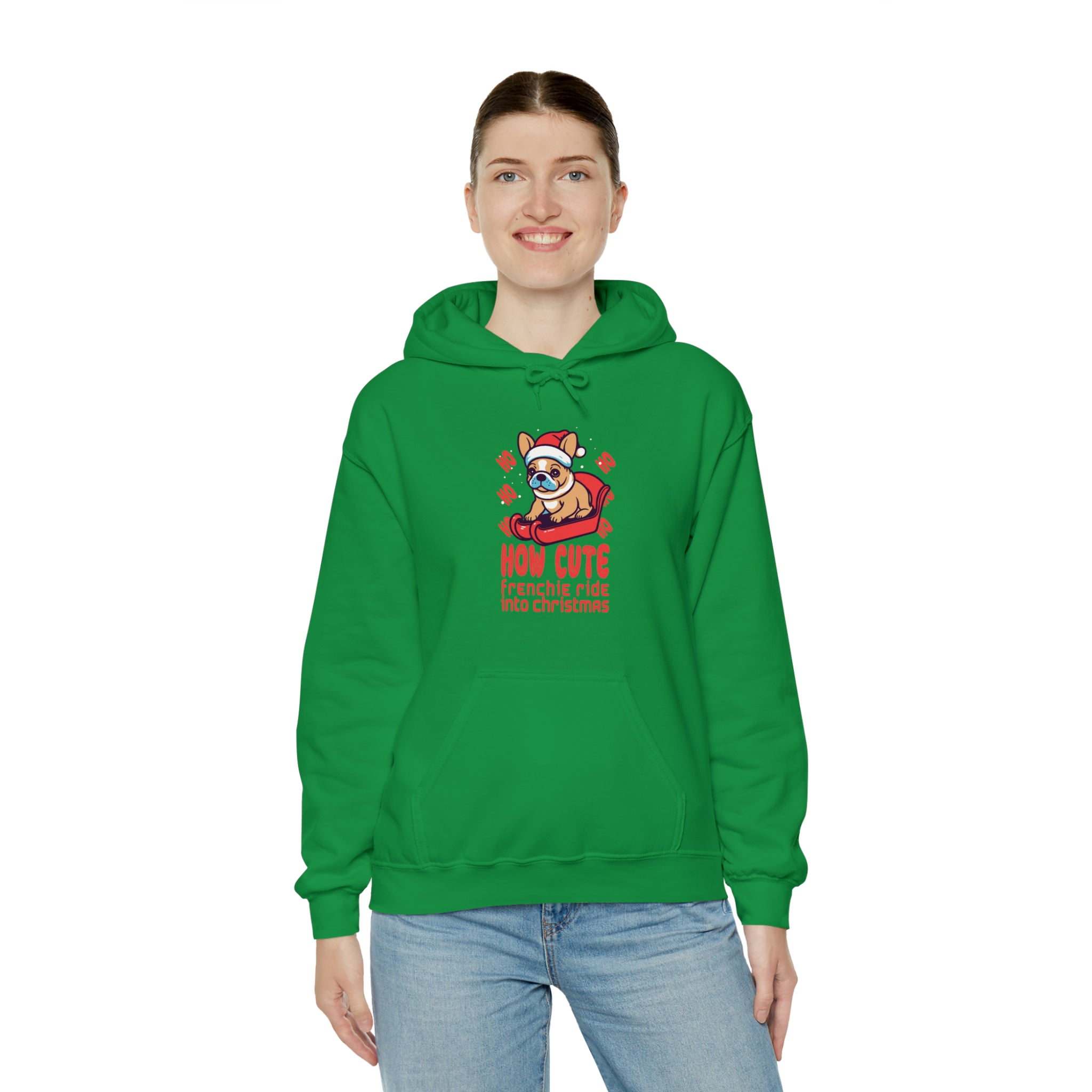 Cozy Frenchie-Fan Frenchie Ride Unisex Hoodie for Street Style Stylish
