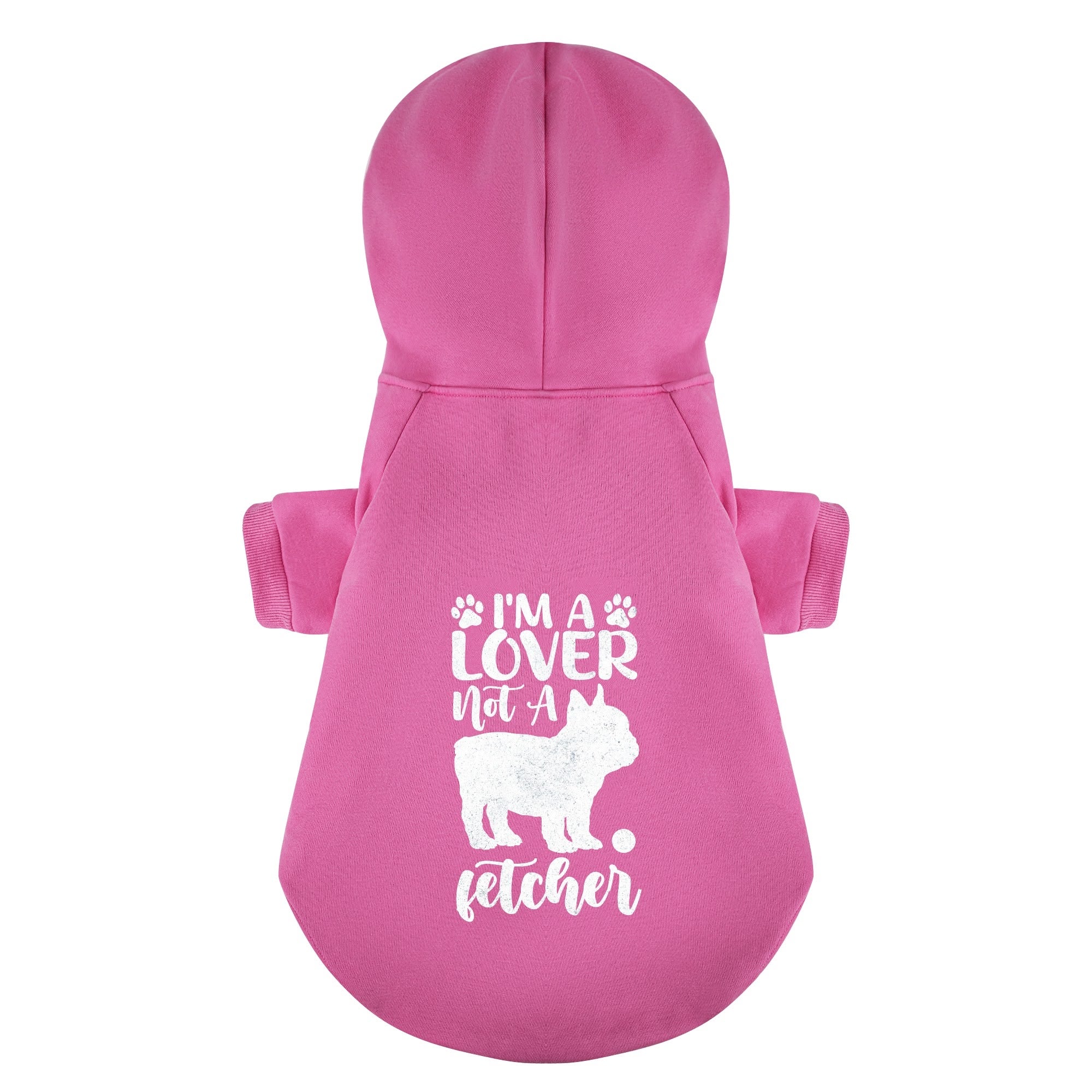 Street-Ready I’m A Lover, Not A Fetcher - Personalized French Bulldog...