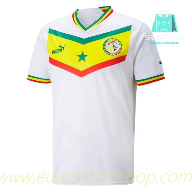 Authentic 2022-2023 Senegal Home Football Shirt (MANE 10)