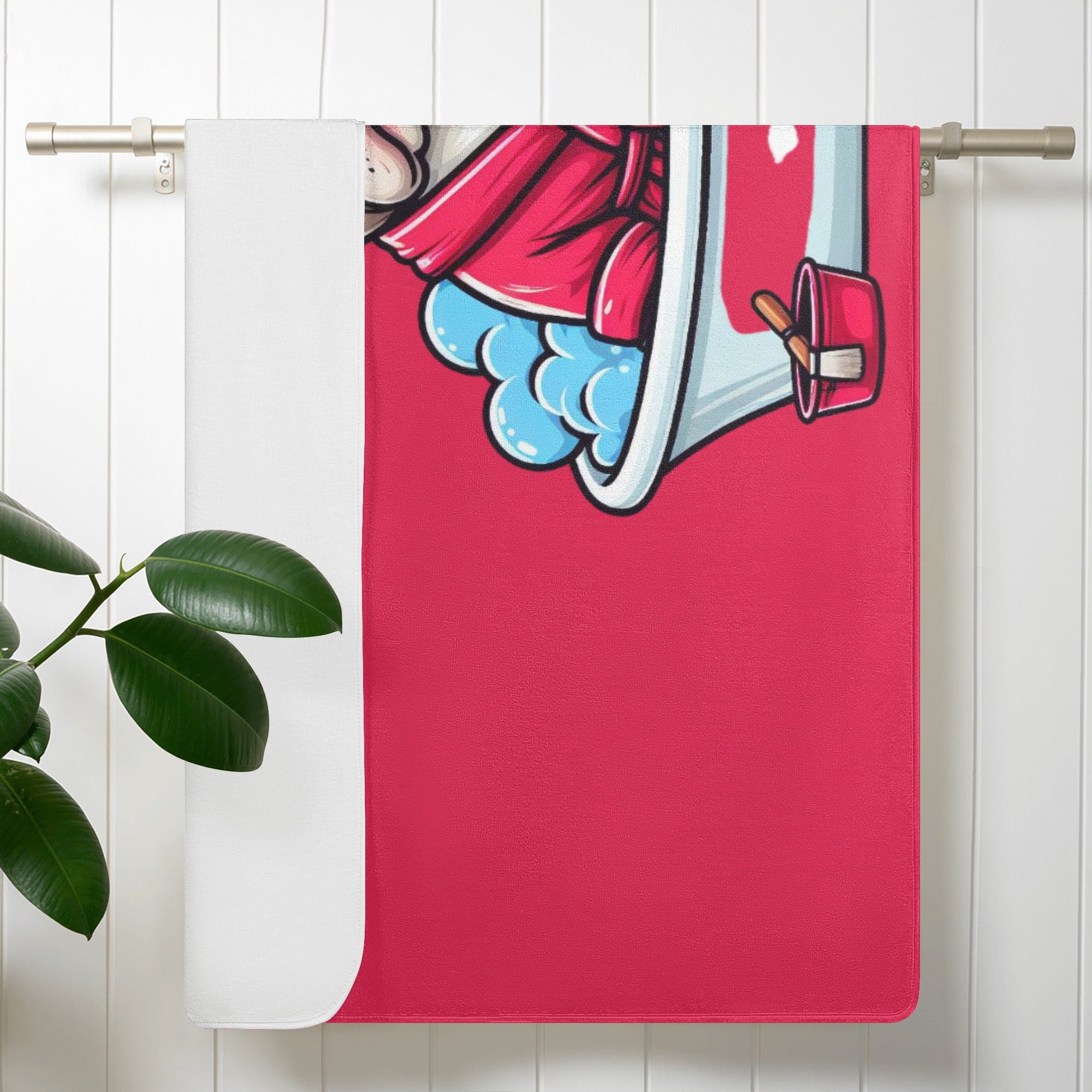 Comfortable Trendy High-Quality Lily - Bath Towel for Daily Life