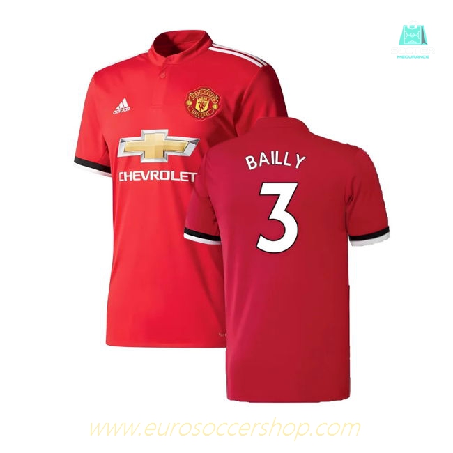 Manchester United 2017-18 Home Shirt ((Excellent) 4-5 Year) (Bailly 3)