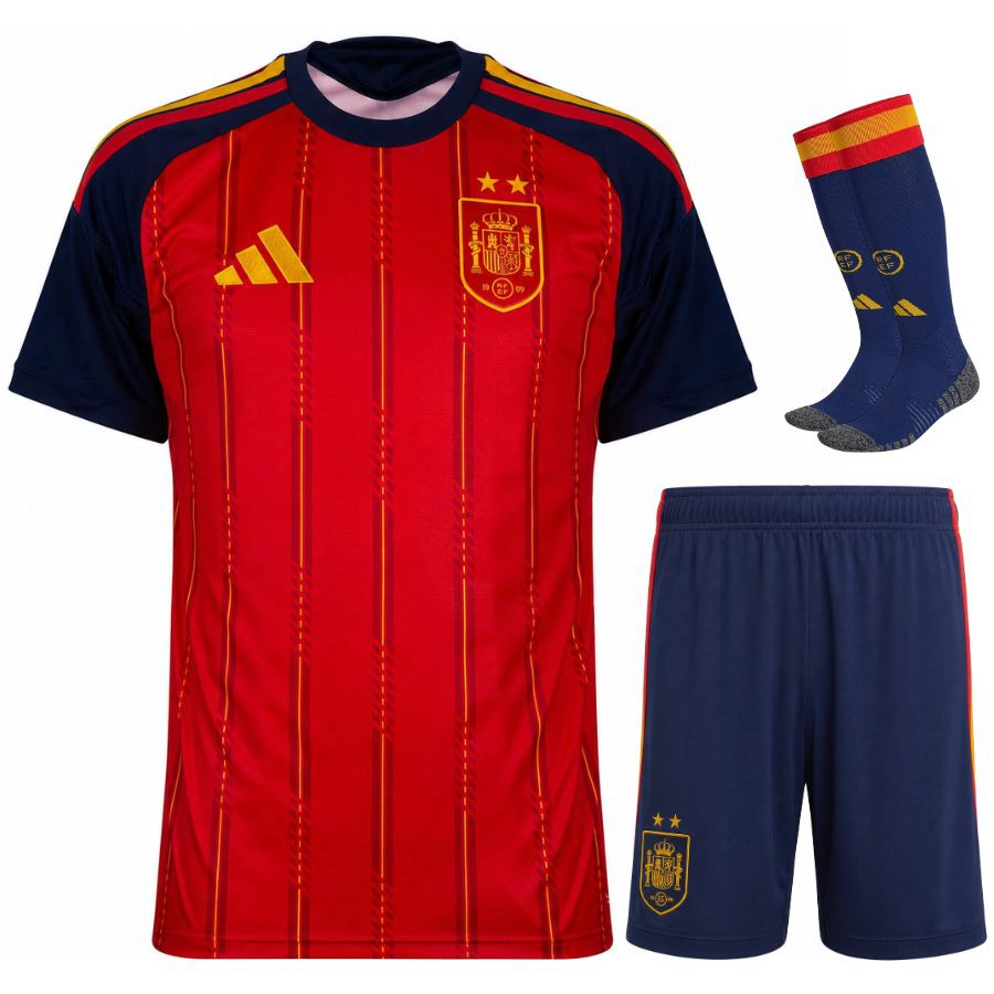 [HP] Children's Spain Home Kit Jersey 2 Stars 2026/2027