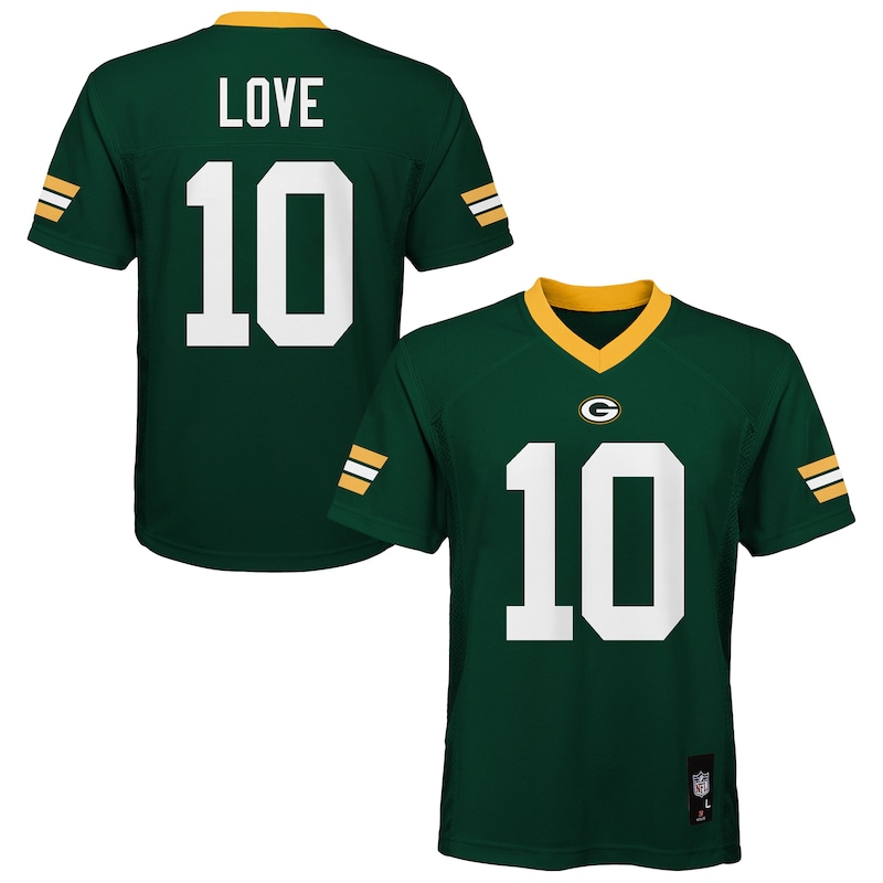None Jordan Love Green Bay Packers Iconic Game Jersey for NFL Fans