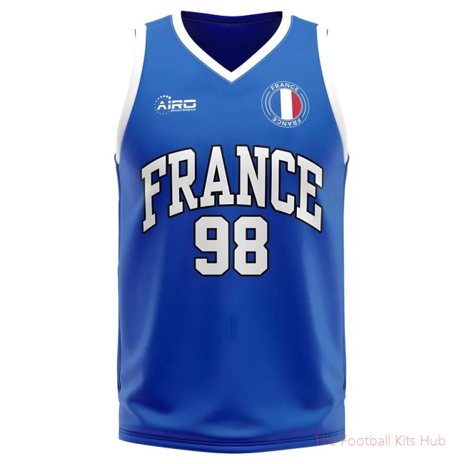 France Home Concept Basketball Shirt - Baby