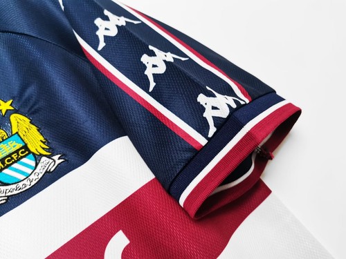 Authentic Manchester City (man City) 1997-1998 Visitante - Supporter