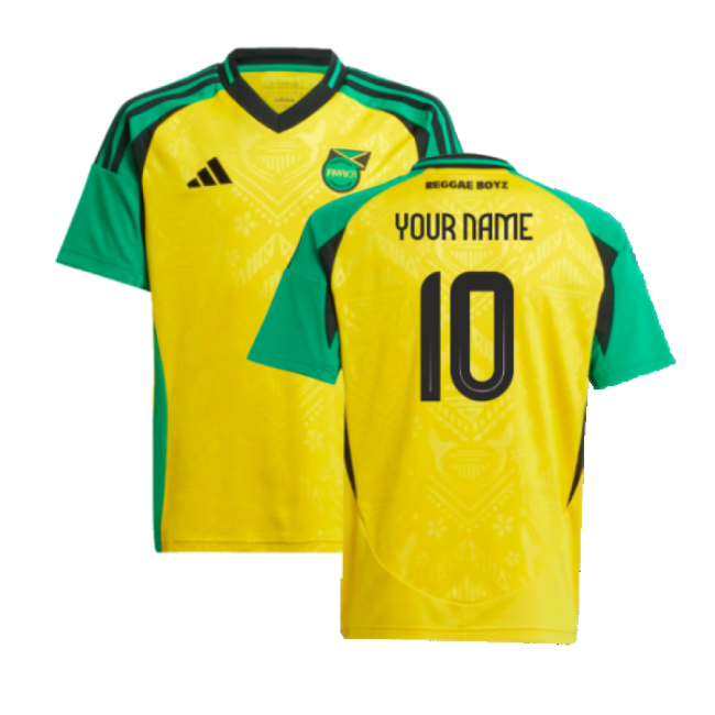 Luxury 2024-2025 Jamaica National Team Home Jersey (kids) (your Name)