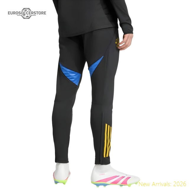 2025-2026 Man Utd EU Training Pants (Black)