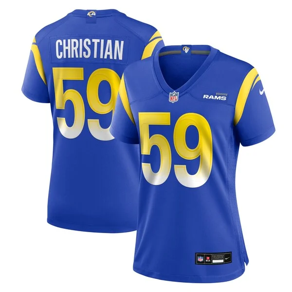 Performance Los Angeles Rams Game Jersey - Premium Royal NFL Fan Je...