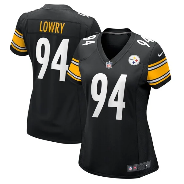 Top-Grade PIT Steelers Game Jersey - Black | NFL Fan Apparel