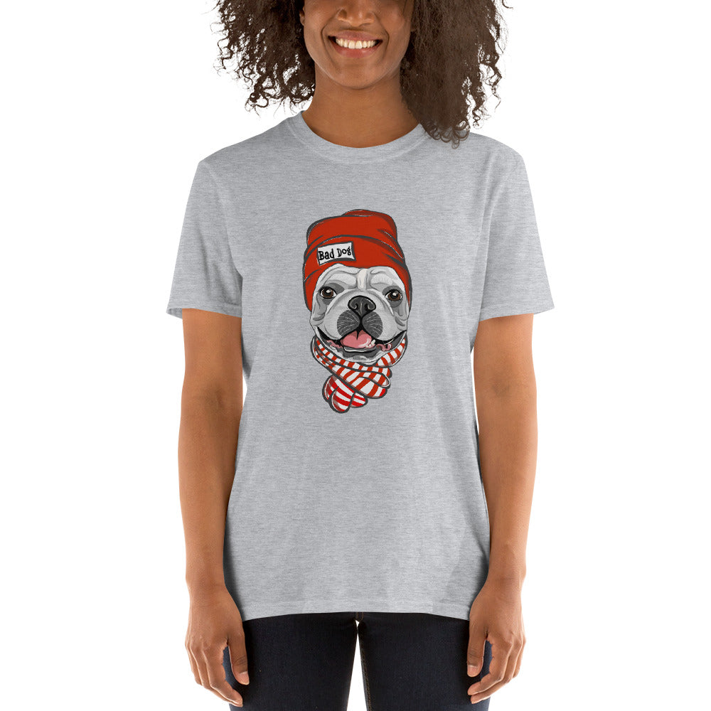 Bad Boy - French Bulldog Themed Unisex T-shirt Indoor Comfort