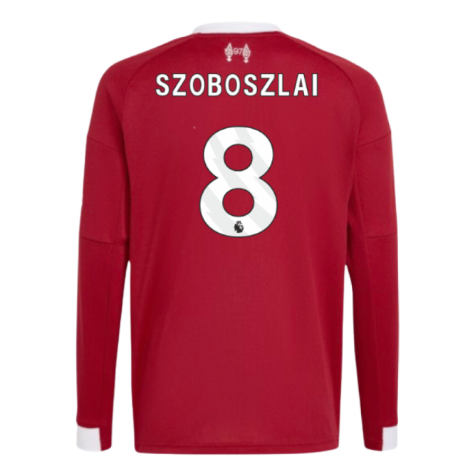 Liverpool Szoboszlai #8 Authentic Design Authentic 2025-2026 Campai...