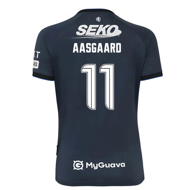 Rangers 2025-2026 Third Third Aasgaard 11 - Top Grade Match Quality